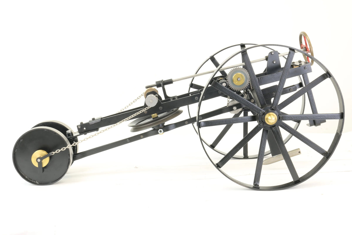 2 inch scale Fowler mole drainer