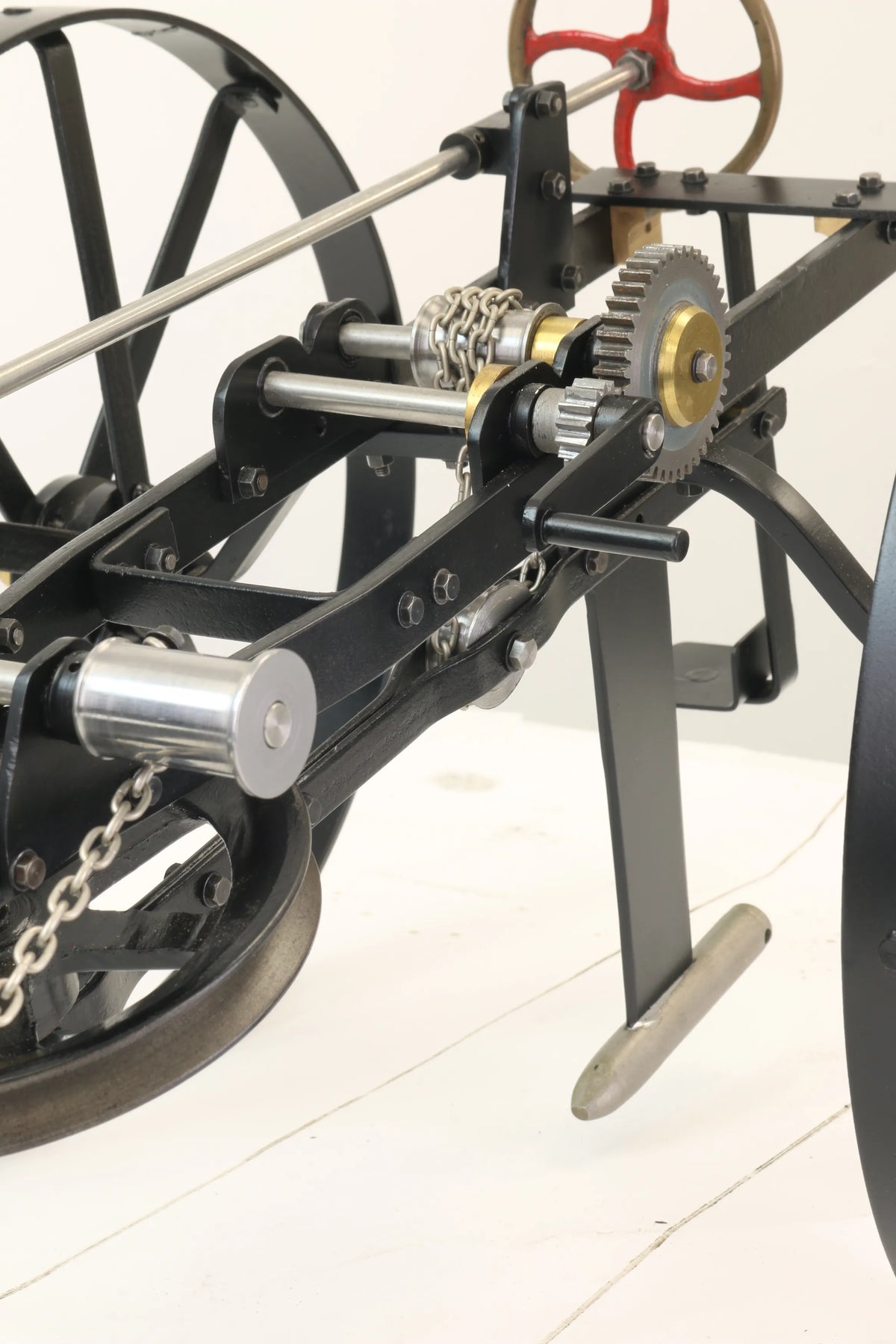2 inch scale Fowler mole drainer