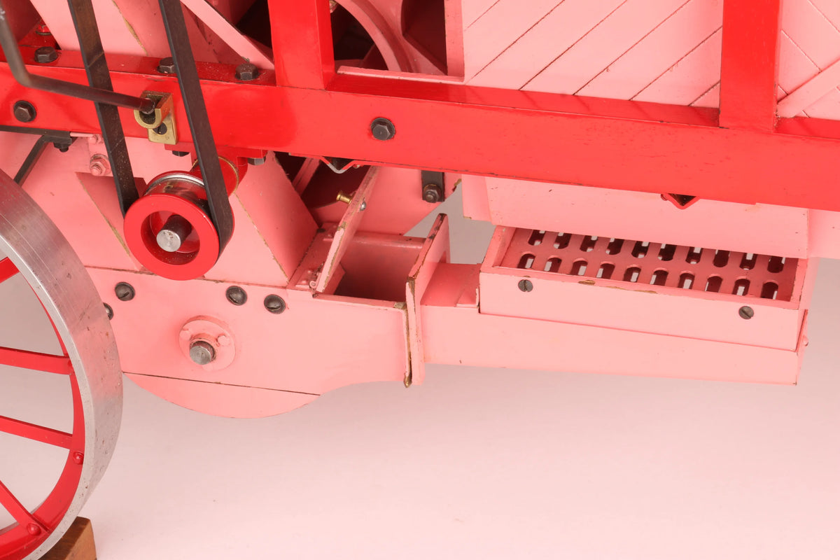 1 1/2 inch scale Ransomes threshing machine