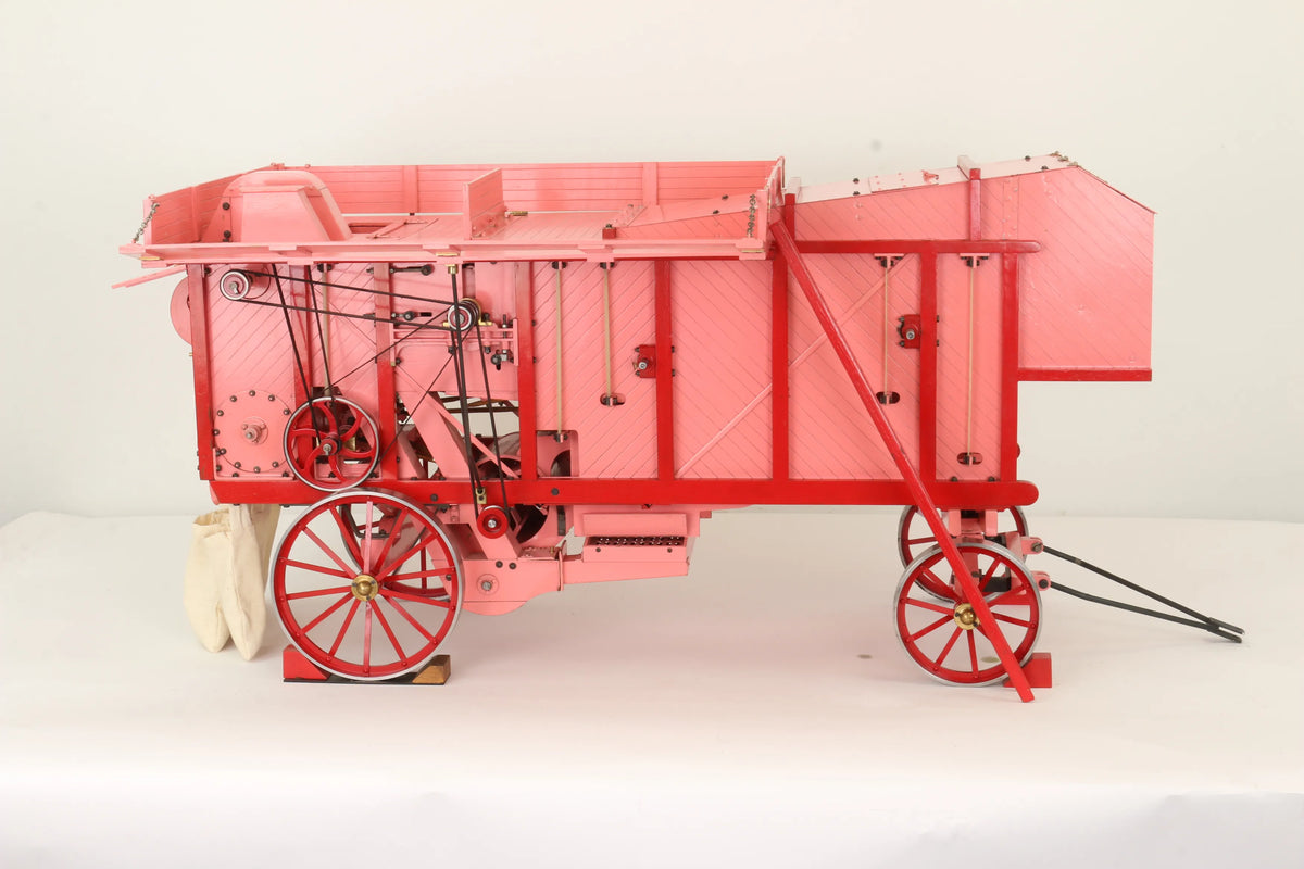 1 1/2 inch scale Ransomes threshing machine
