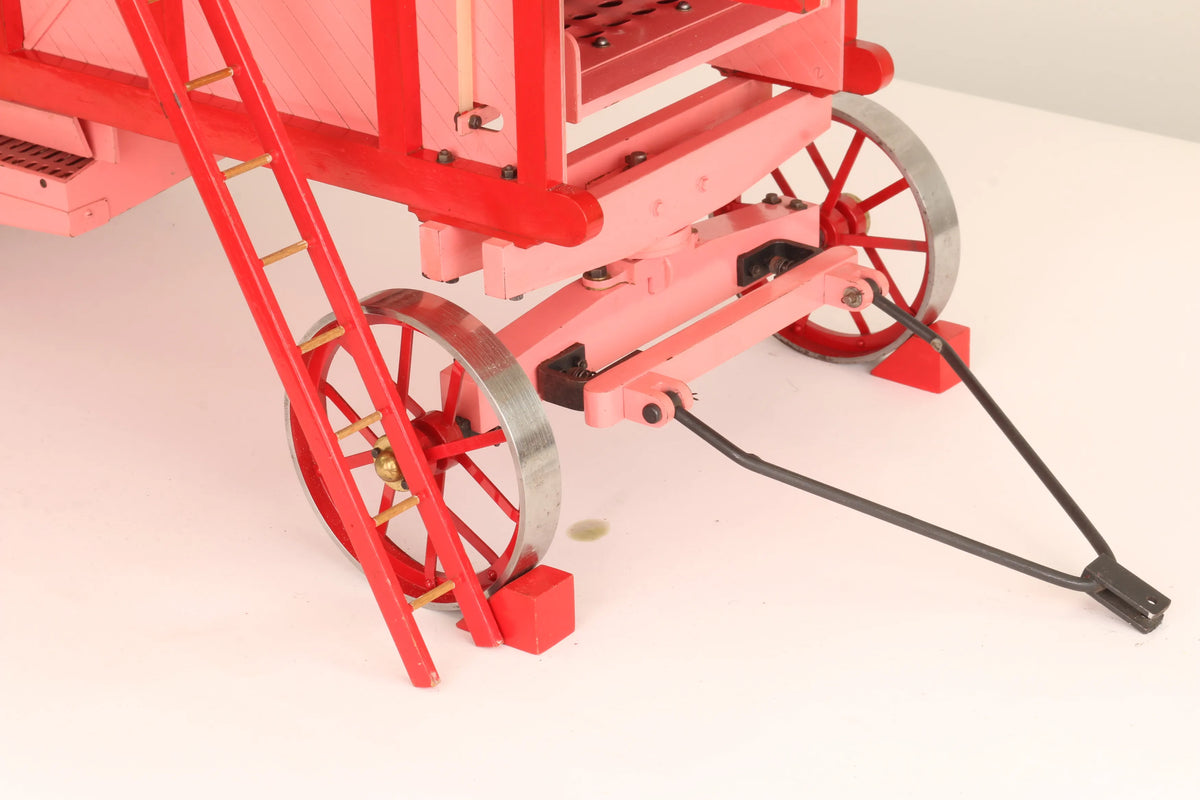 1 1/2 inch scale Ransomes threshing machine