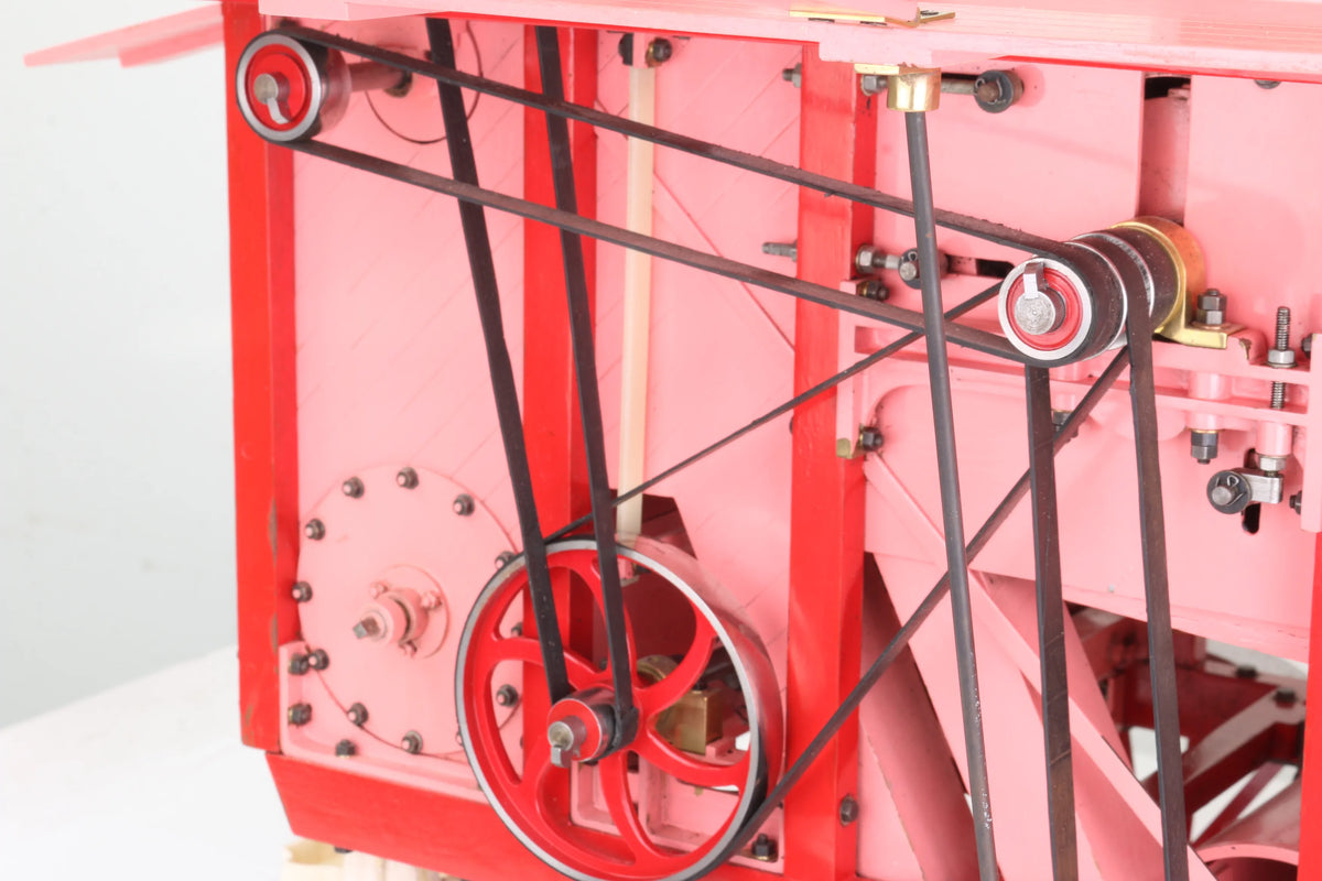 1 1/2 inch scale Ransomes threshing machine