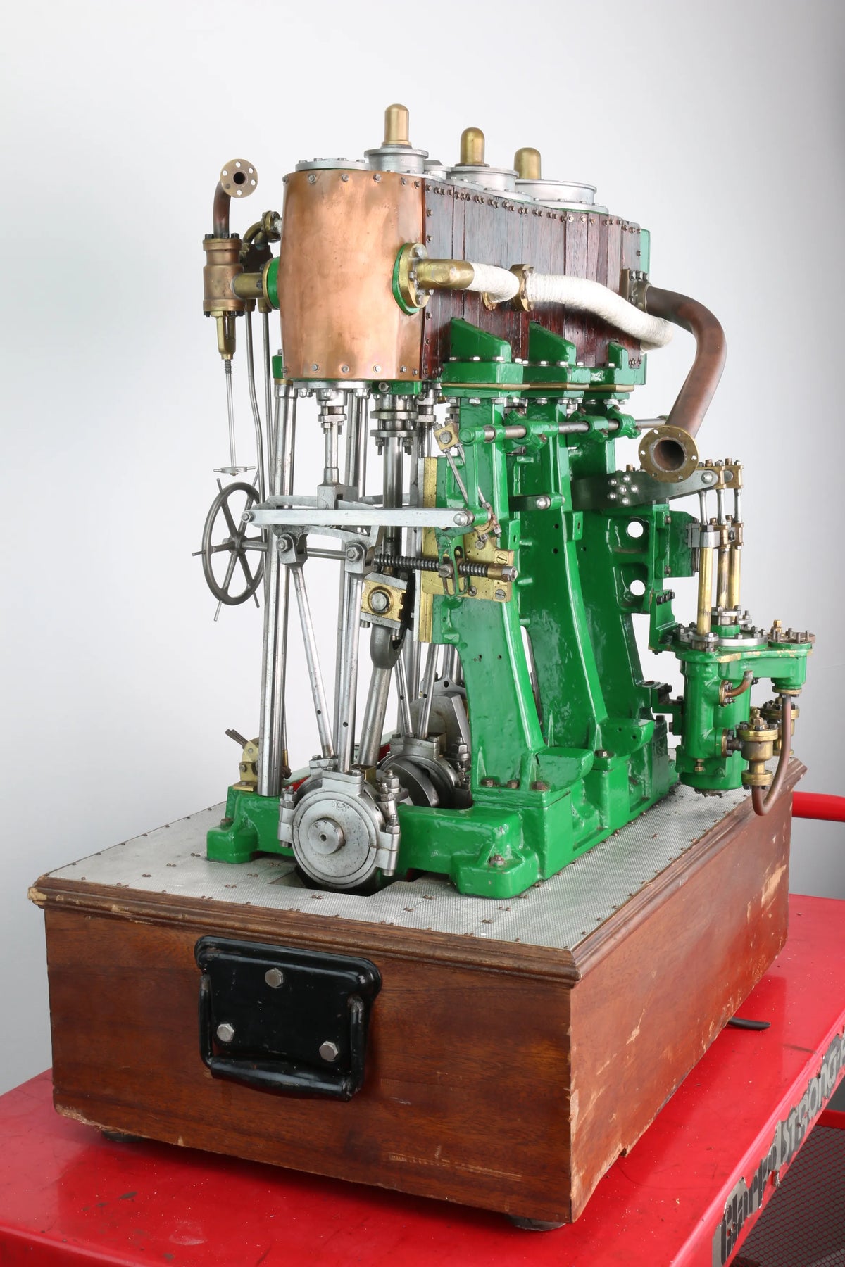 Large triple expansion engine
