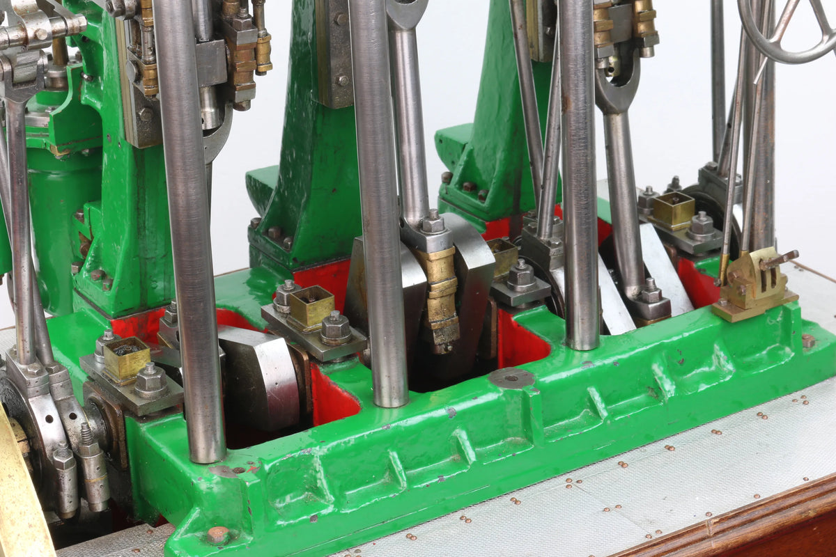 Large triple expansion engine
