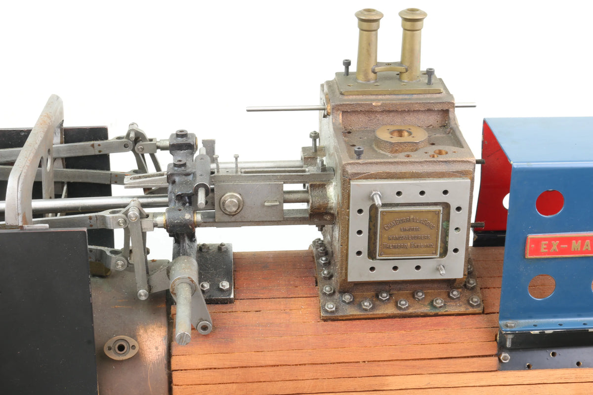 Part built 2 inch scale Burrell 8nhp DCC SRL "Ex Mayor"