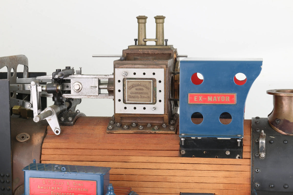 Part built 2 inch scale Burrell 8nhp DCC SRL "Ex Mayor"