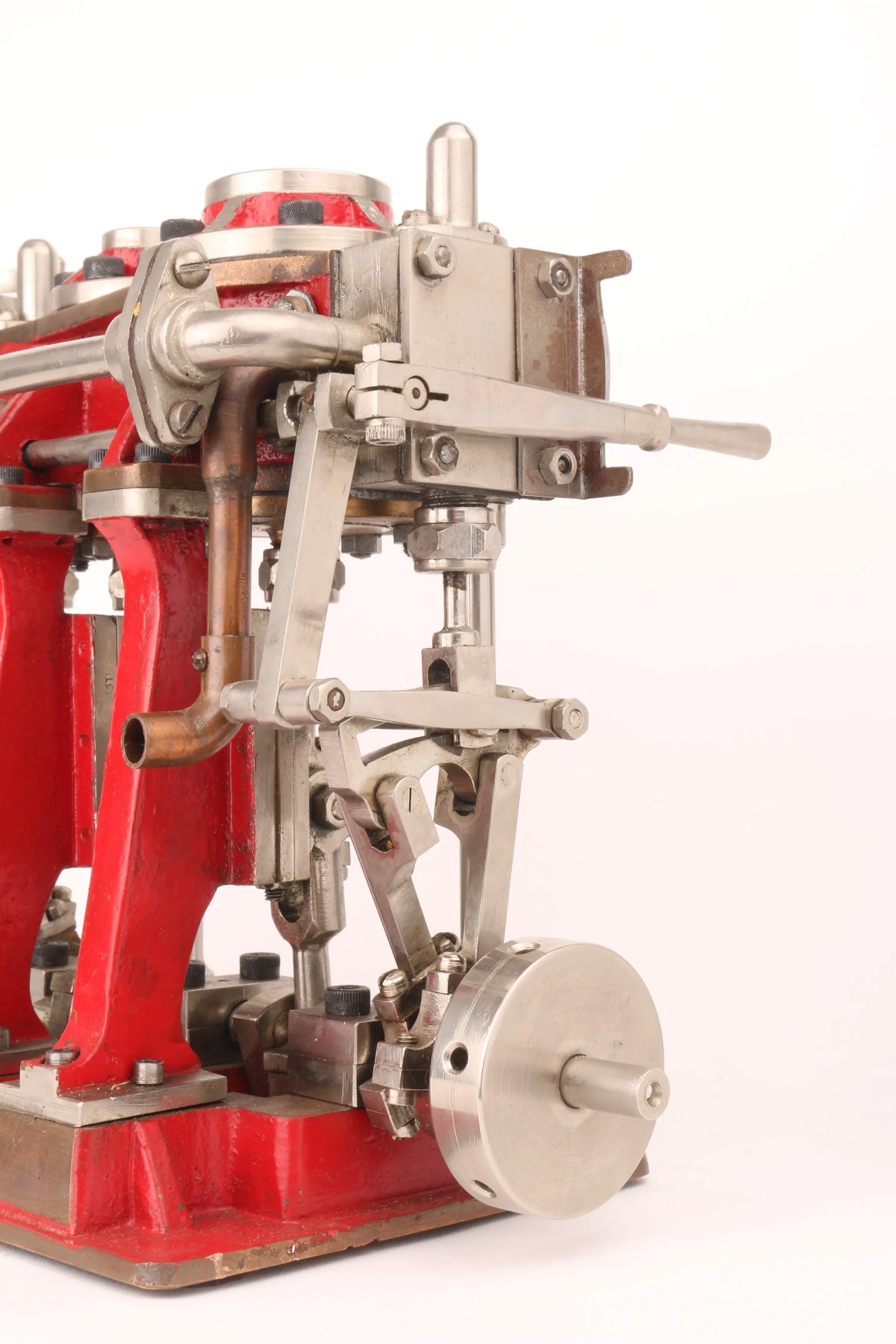Compound twin with reversing gear