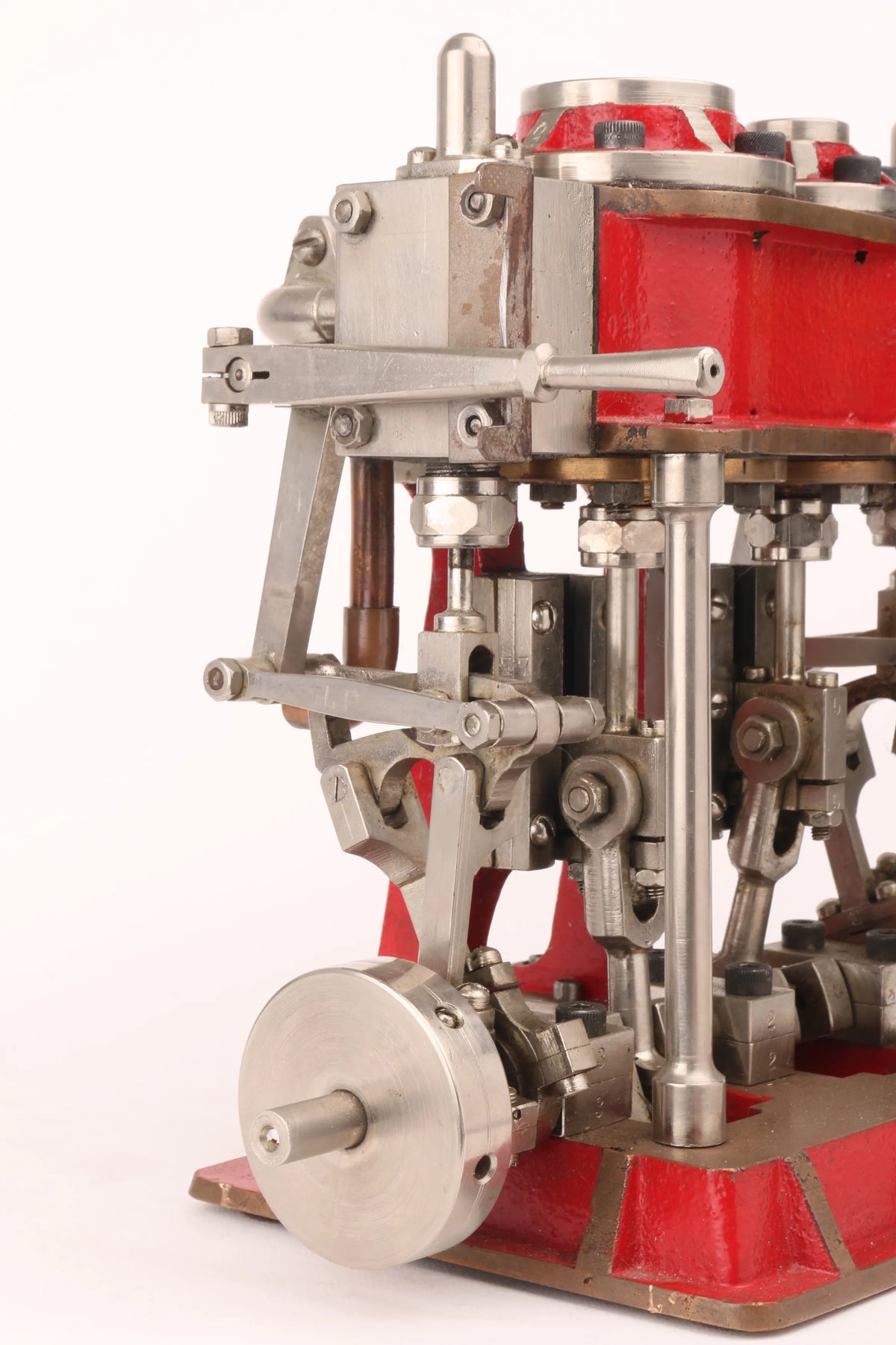 Compound twin with reversing gear