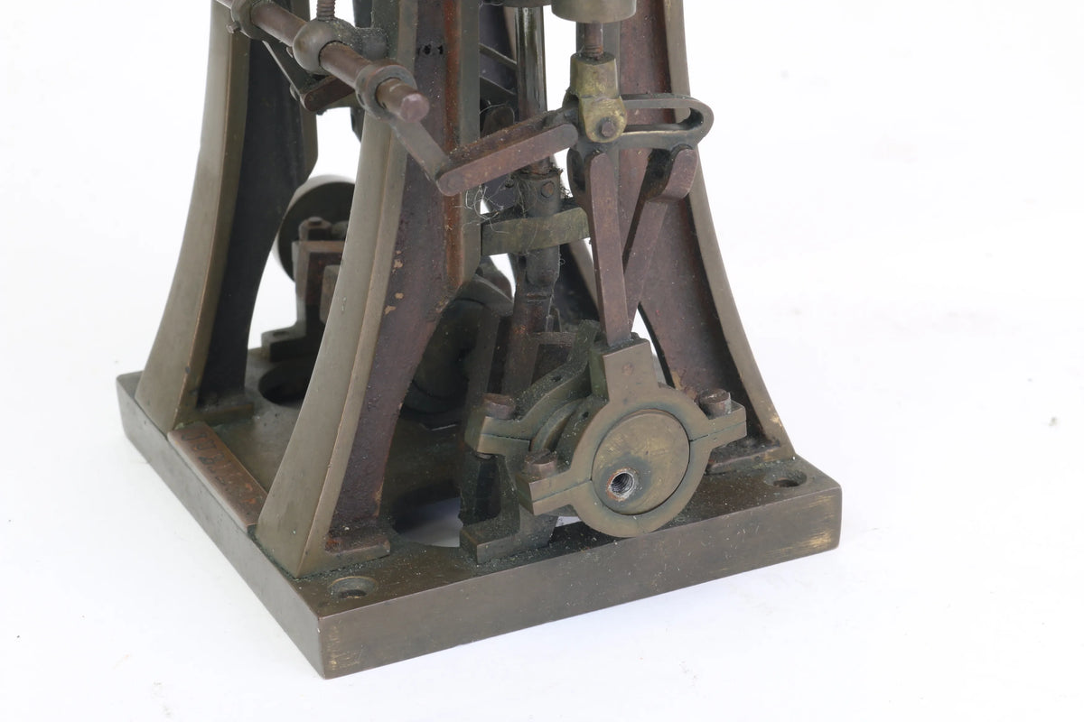 Vintage reversing vertical twin