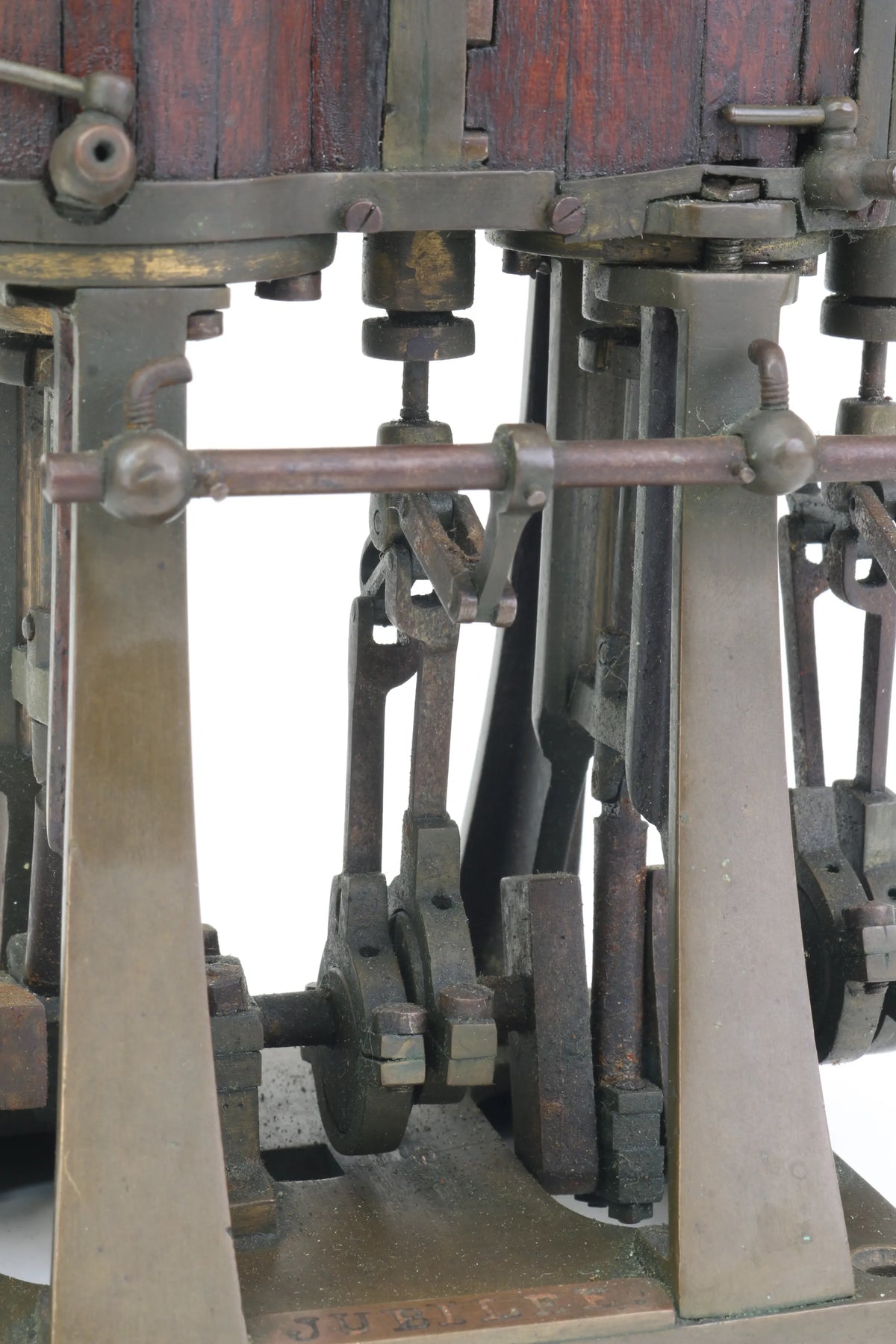 Vintage reversing vertical twin