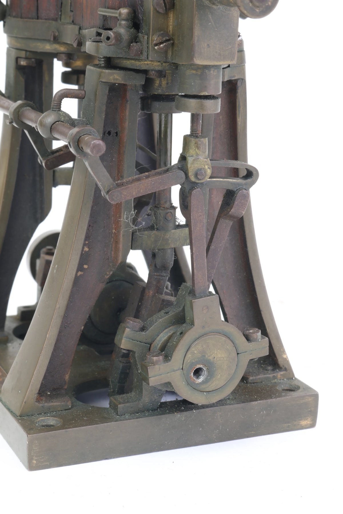 Vintage reversing vertical twin