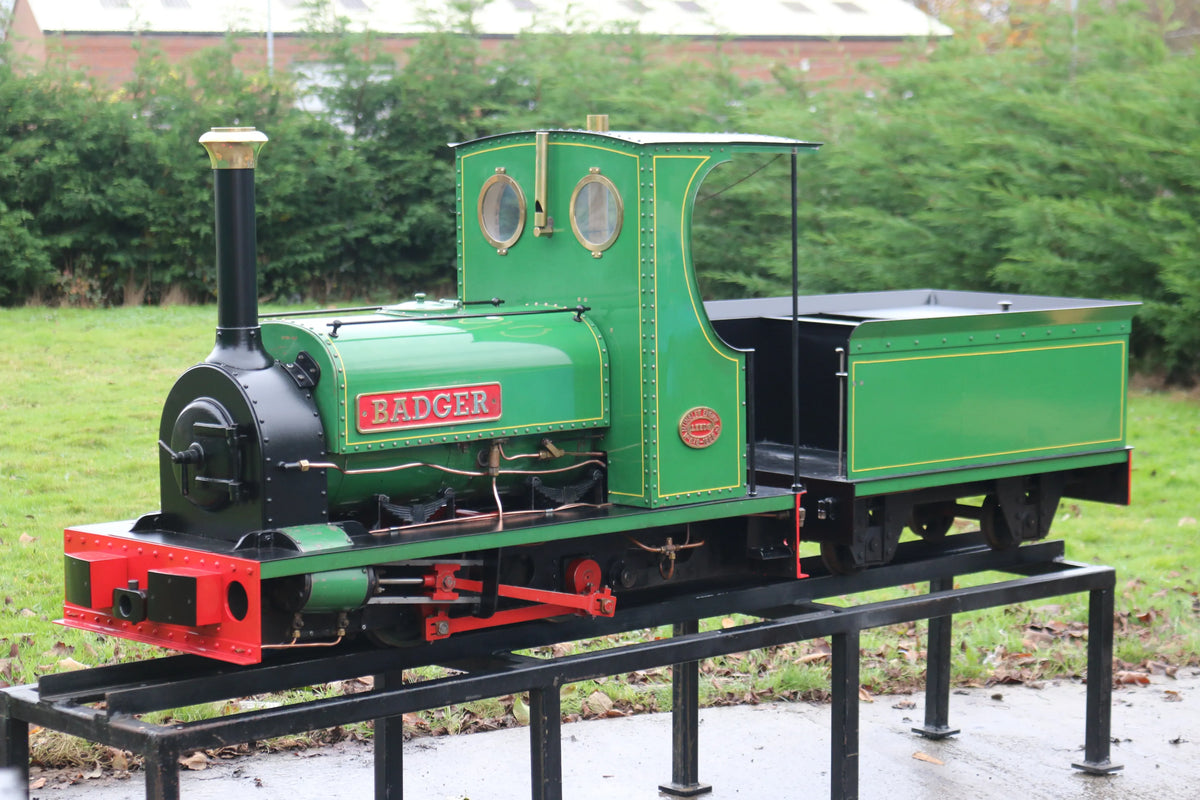 7 1/4 inch gauge Hunslet 0-4-0ST "Badger"
