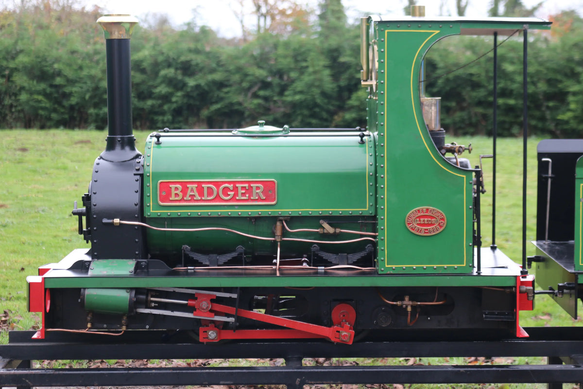 7 1/4 inch gauge Hunslet 0-4-0ST "Badger"