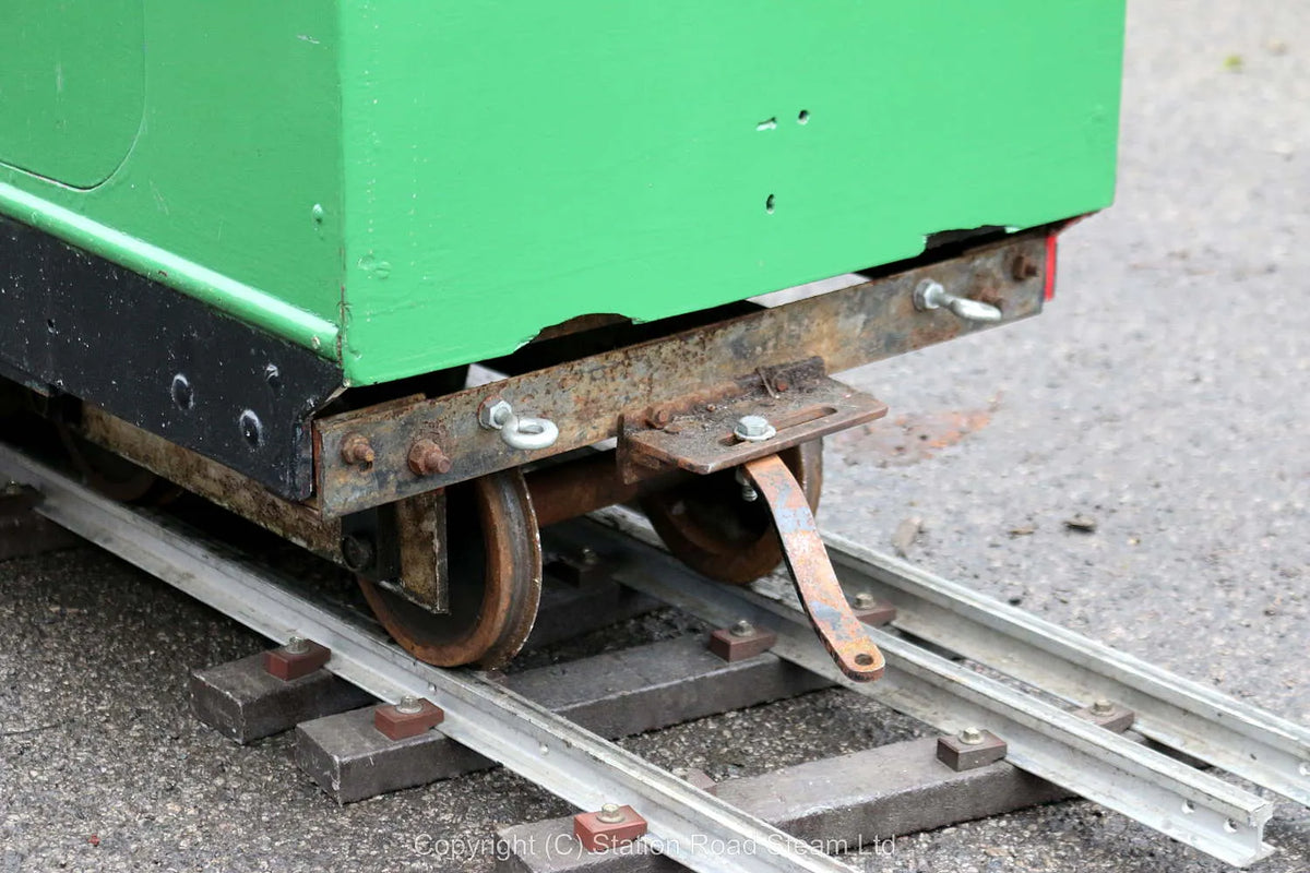 7 1/4 inch gauge Saltwood Railway bogie coach