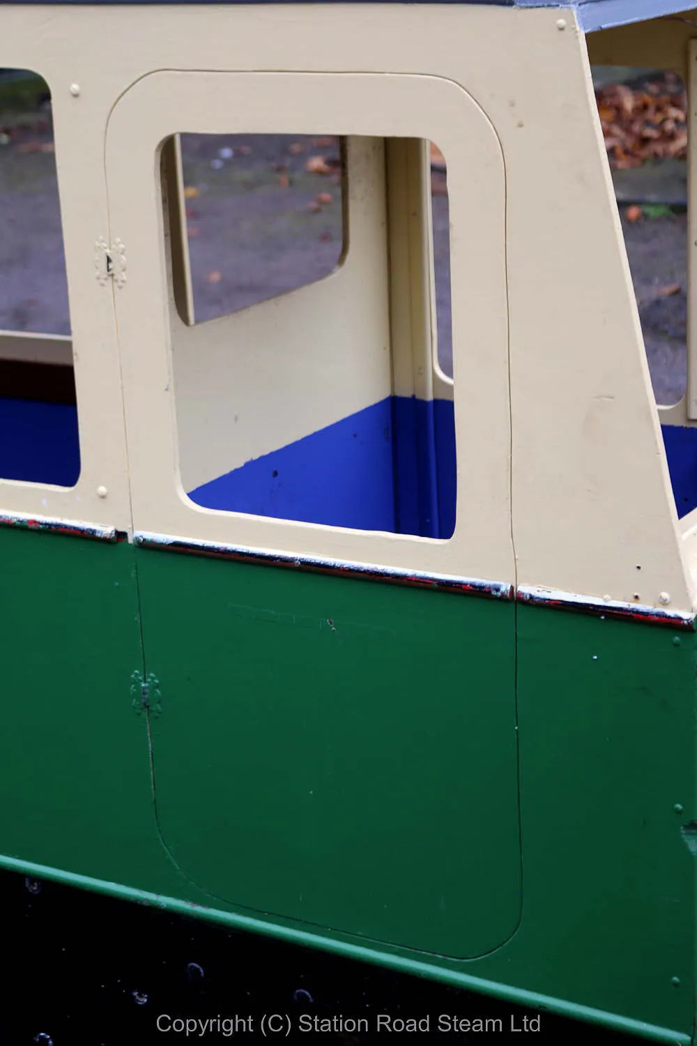 7 1/4 inch gauge Saltwood Railway bogie coach