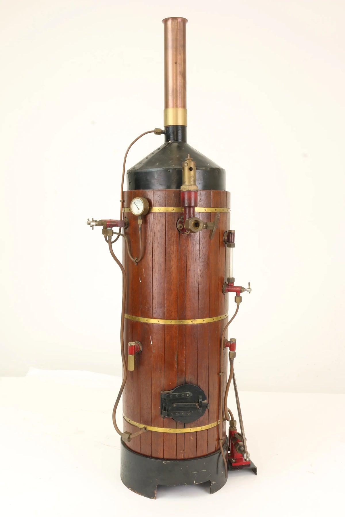 Vertical coal-fired boiler