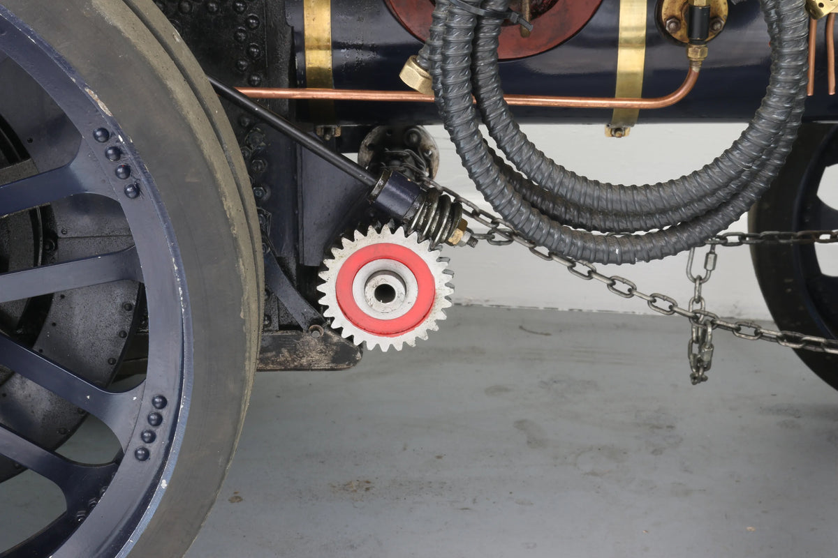 3 inch scale Fowler A7 with driving truck