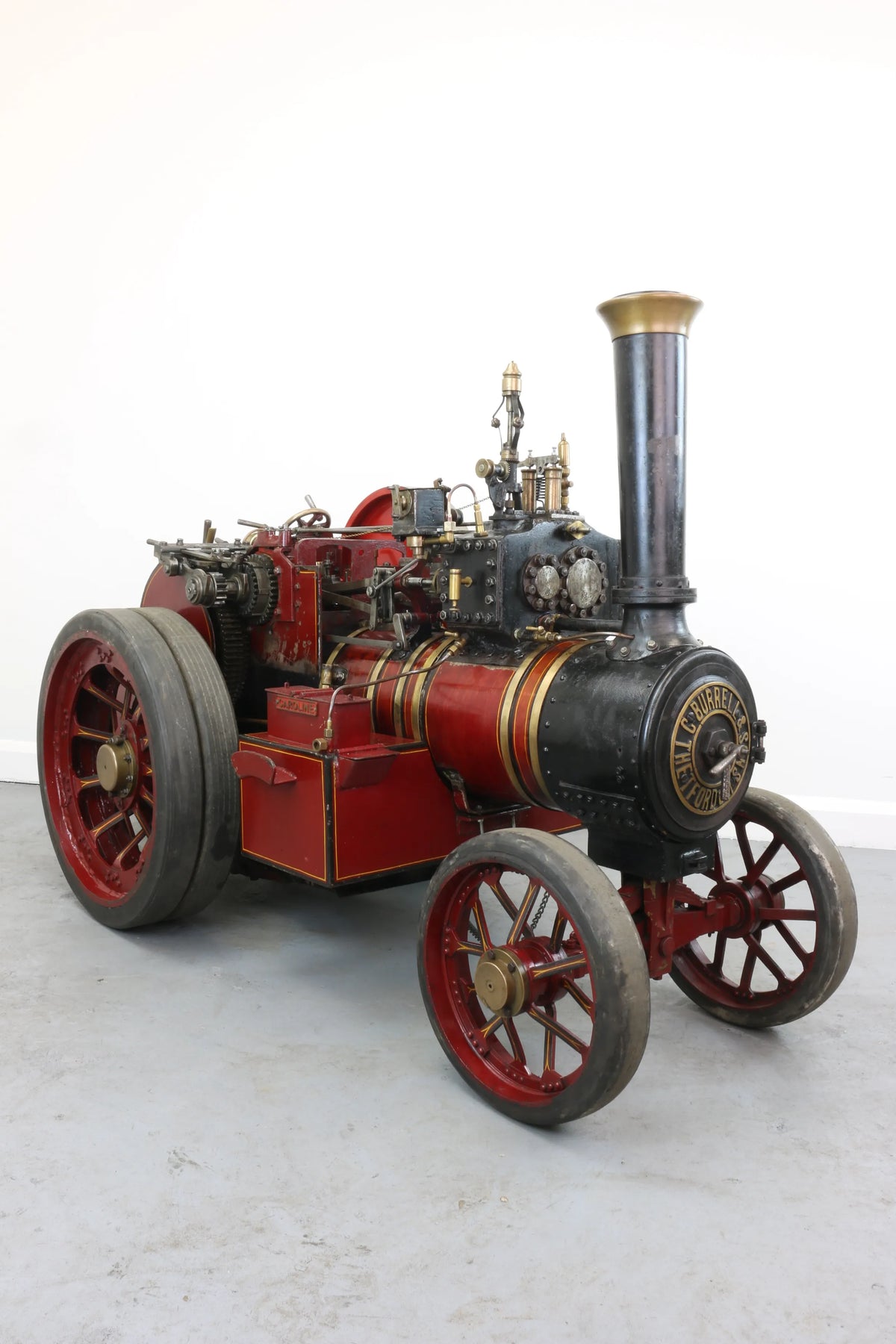 3 inch scale DCC traction engine