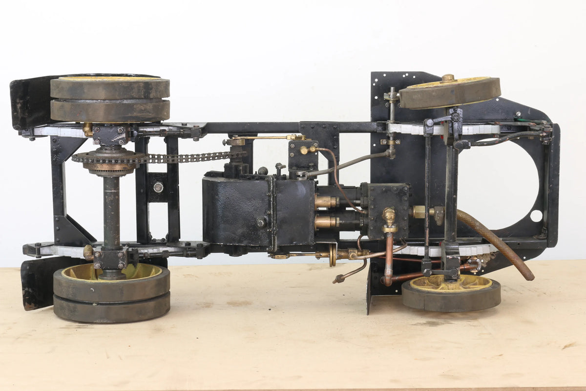 2 inch scale part-built Clayton steam wagon