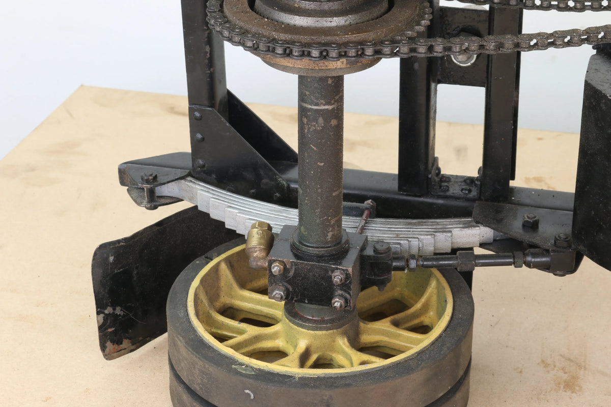 2 inch scale part-built Clayton steam wagon