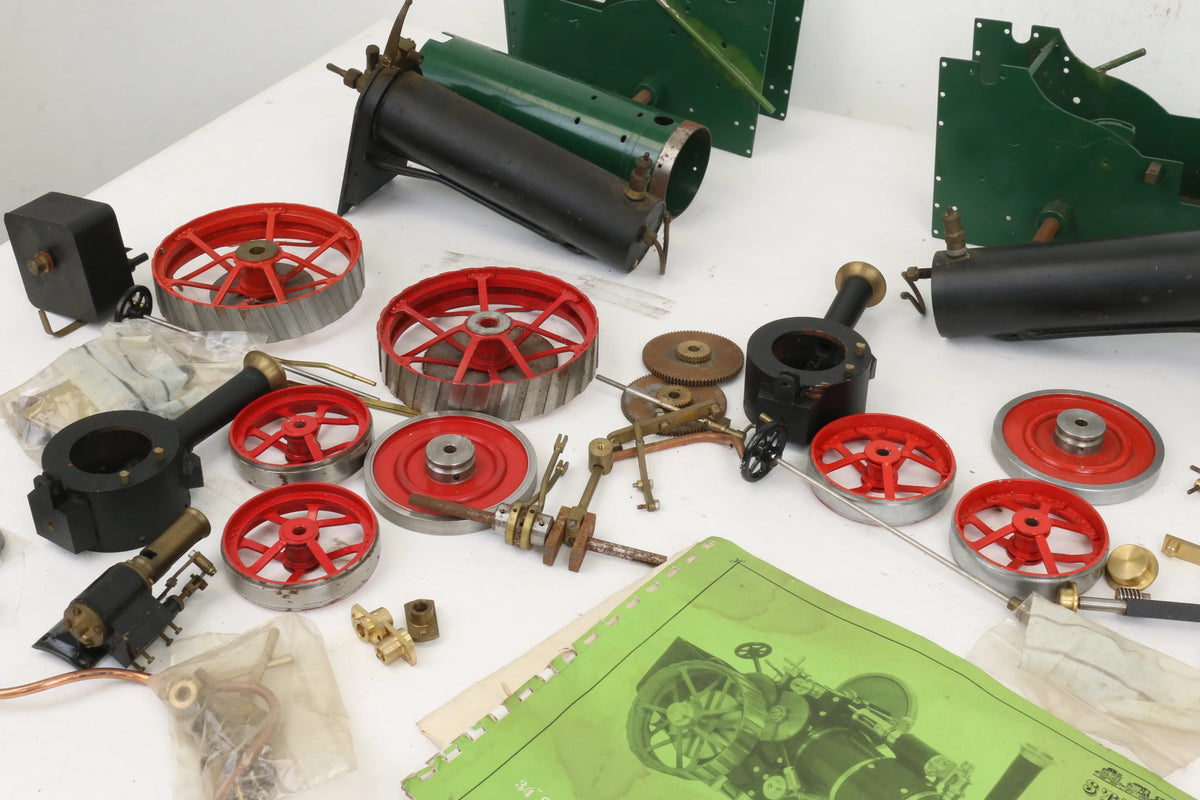 3/4 inch scale Bassett Lowke traction engine kits