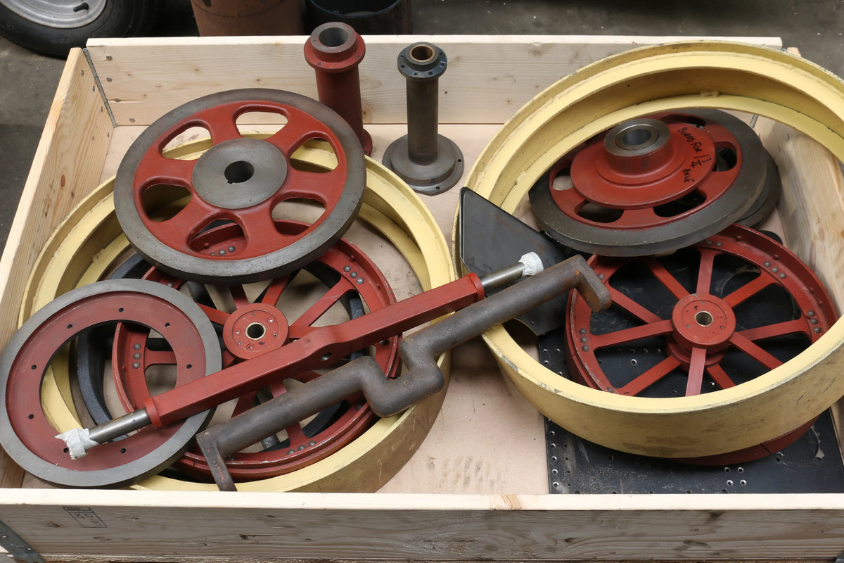 4 inch scale Burrell SCC boiler, parts, castings, drawings