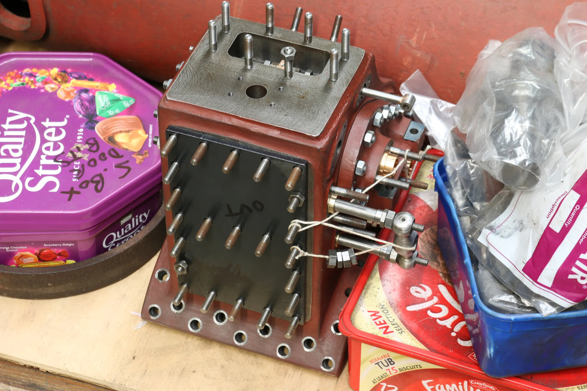 4 inch scale Burrell SCC boiler, parts, castings, drawings
