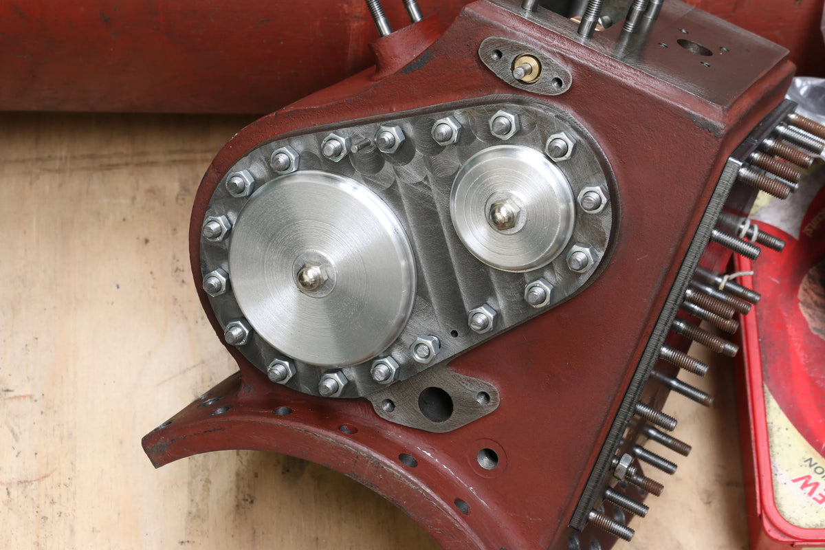 4 inch scale Burrell SCC boiler, parts, castings, drawings