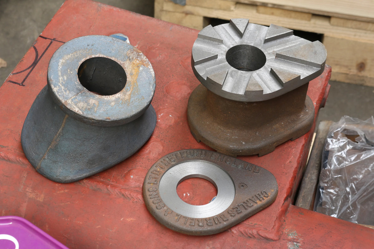4 inch scale Burrell SCC boiler, parts, castings, drawings