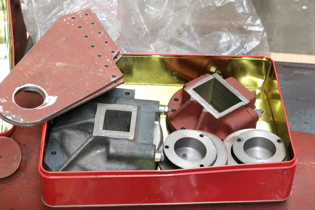 4 inch scale Burrell SCC boiler, parts, castings, drawings