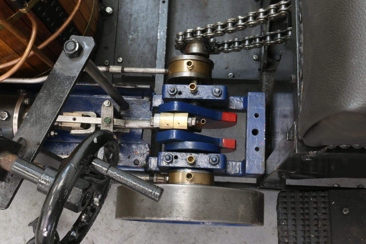 3 inch scale vertical boiler steam roller