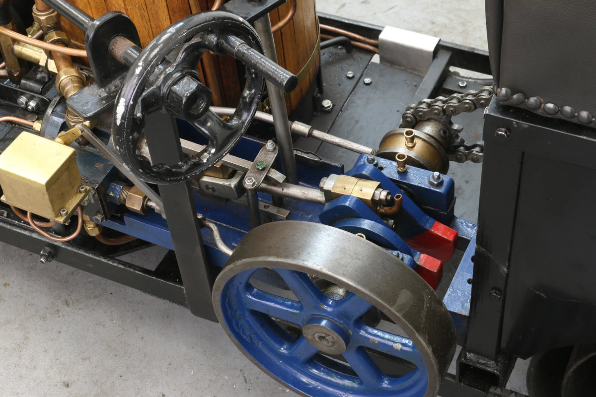 3 inch scale vertical boiler steam roller