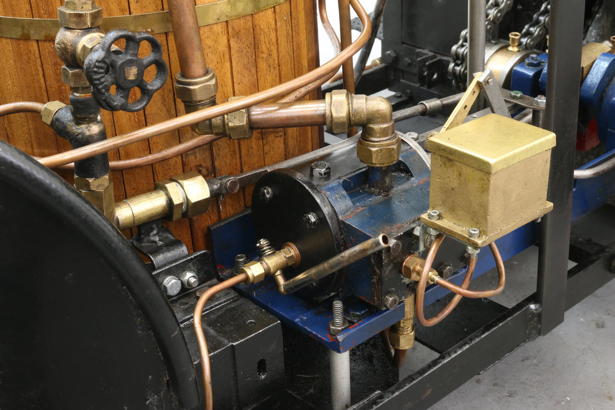 3 inch scale vertical boiler steam roller