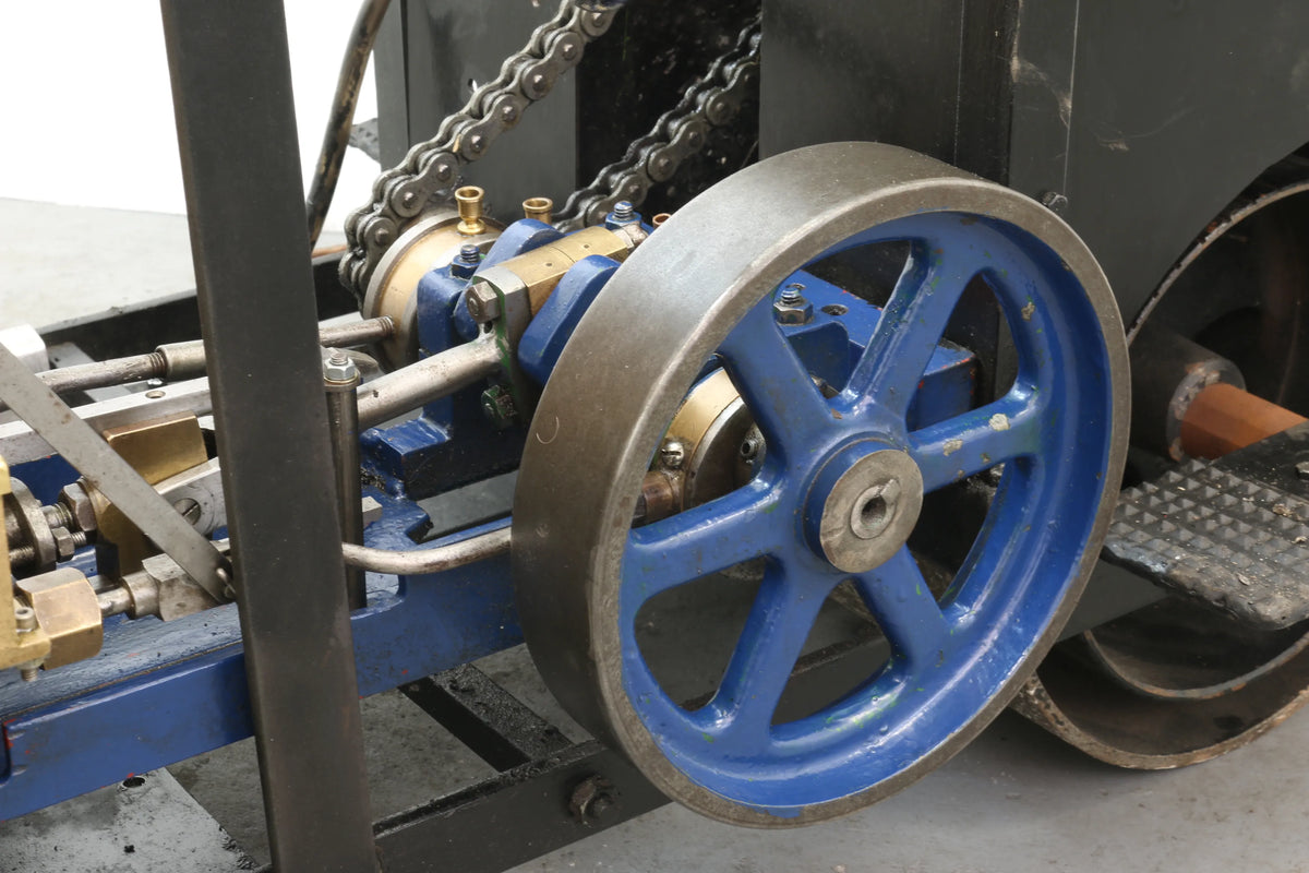 3 inch scale vertical boiler steam roller