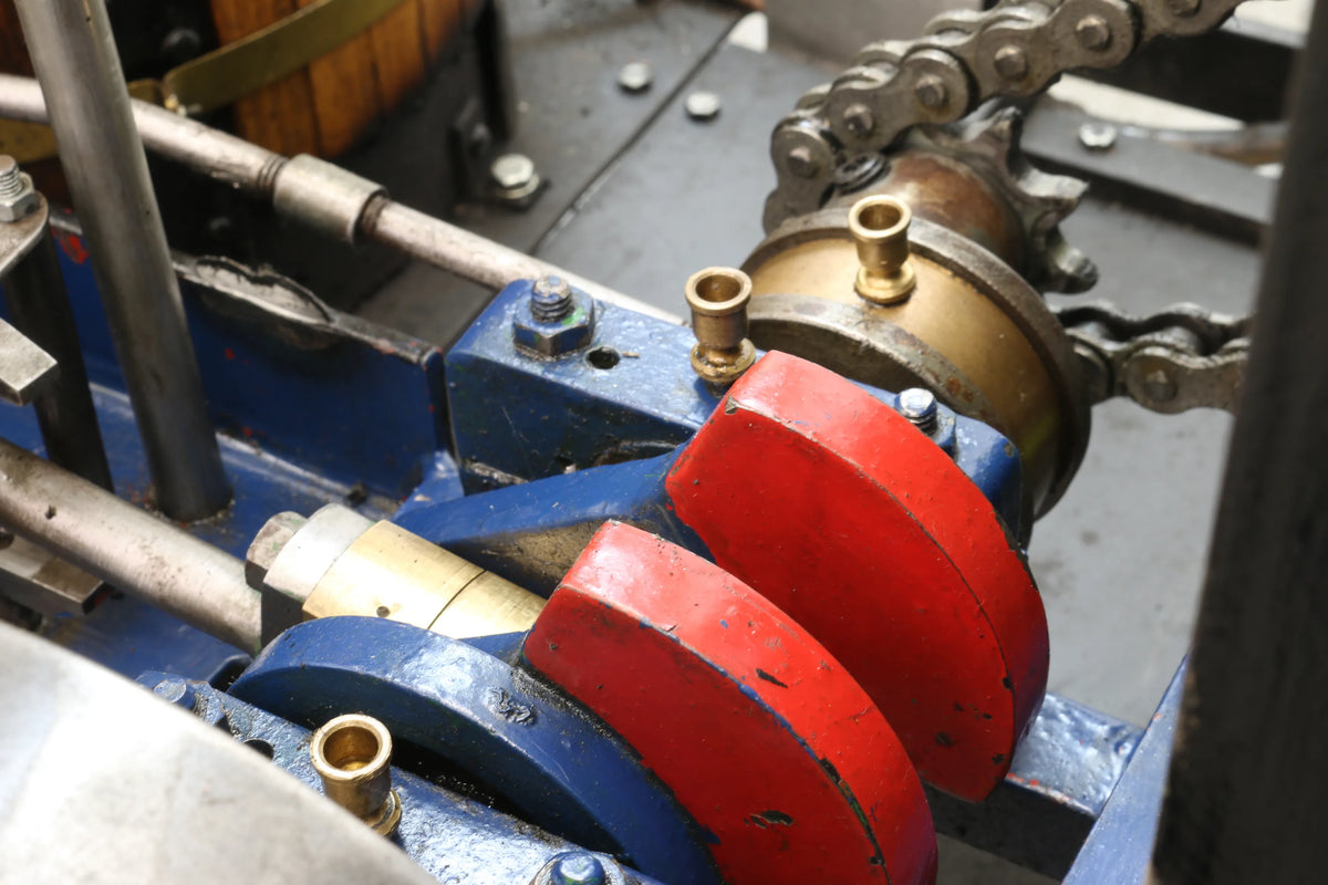 3 inch scale vertical boiler steam roller