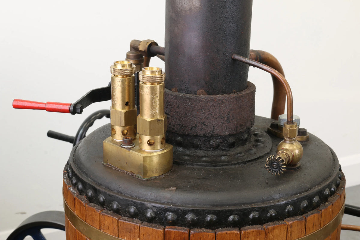 3 inch scale vertical boiler steam roller