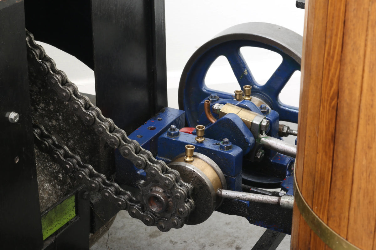 3 inch scale vertical boiler steam roller