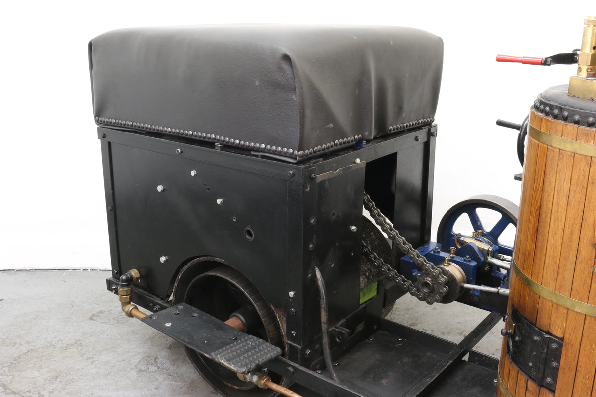 3 inch scale vertical boiler steam roller