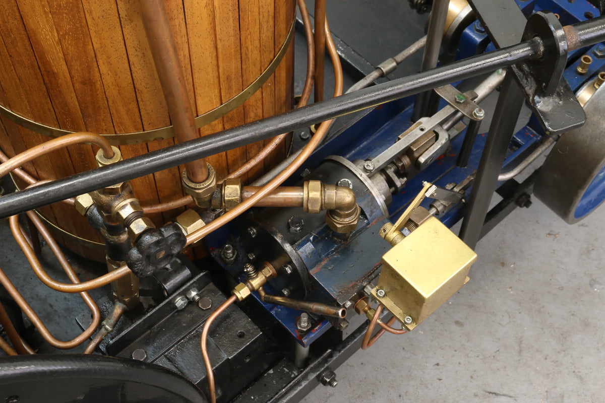 3 inch scale vertical boiler steam roller