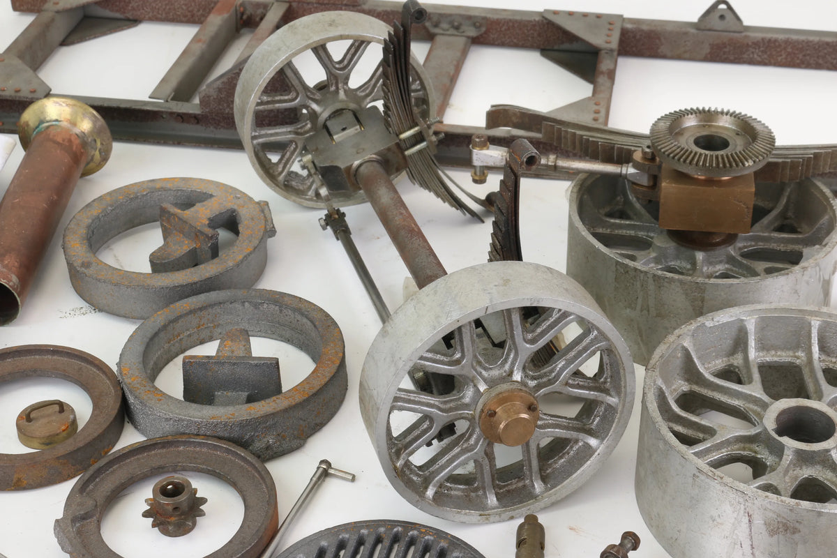 2 inch scale Clayton wagon parts