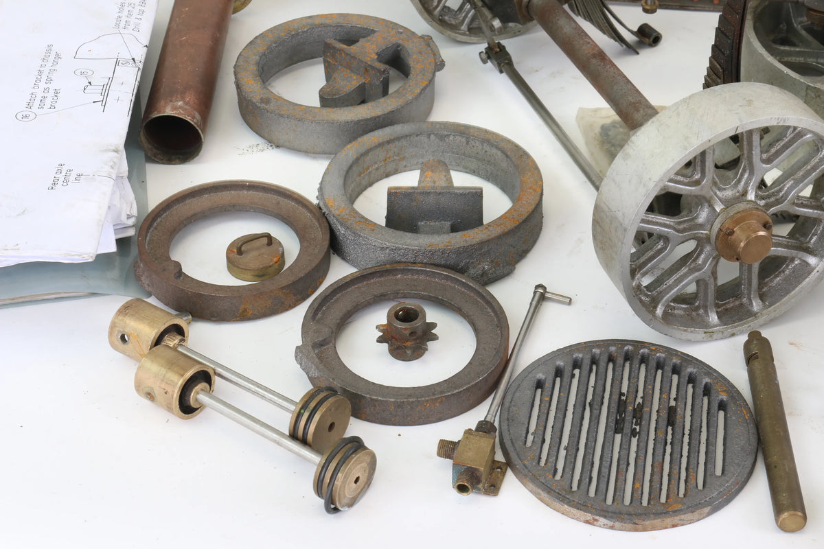 2 inch scale Clayton wagon parts