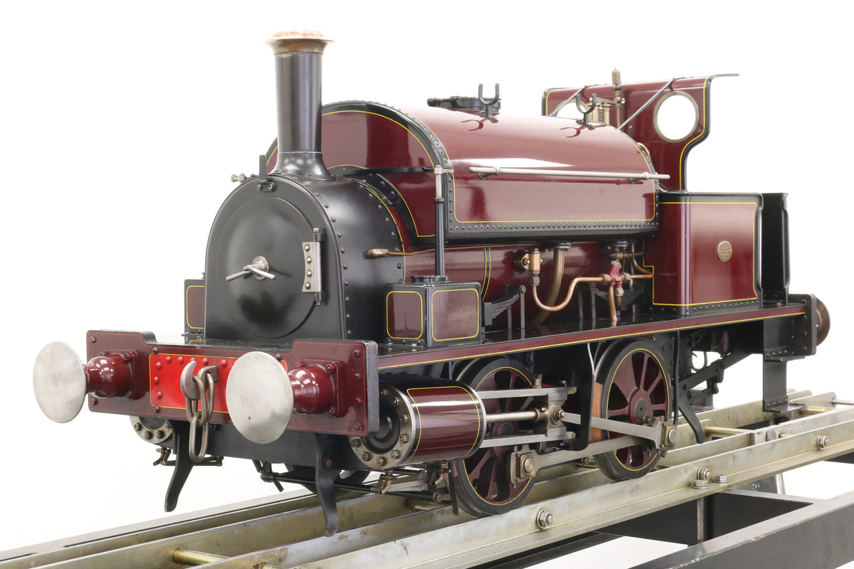 7 1/4 inch gauge Black, Hawthorne 0-4-0ST