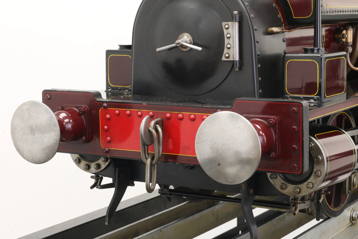 7 1/4 inch gauge Black, Hawthorne 0-4-0ST