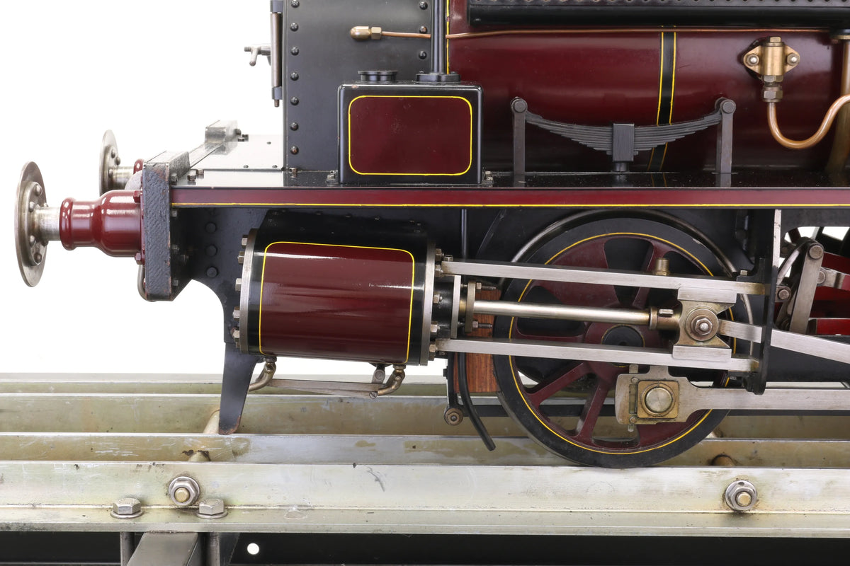 7 1/4 inch gauge Black, Hawthorne 0-4-0ST