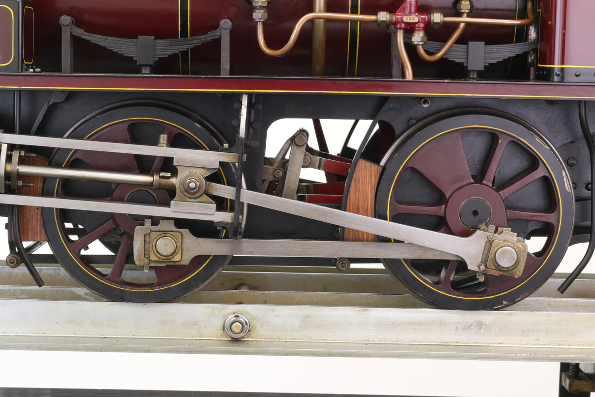 7 1/4 inch gauge Black, Hawthorne 0-4-0ST
