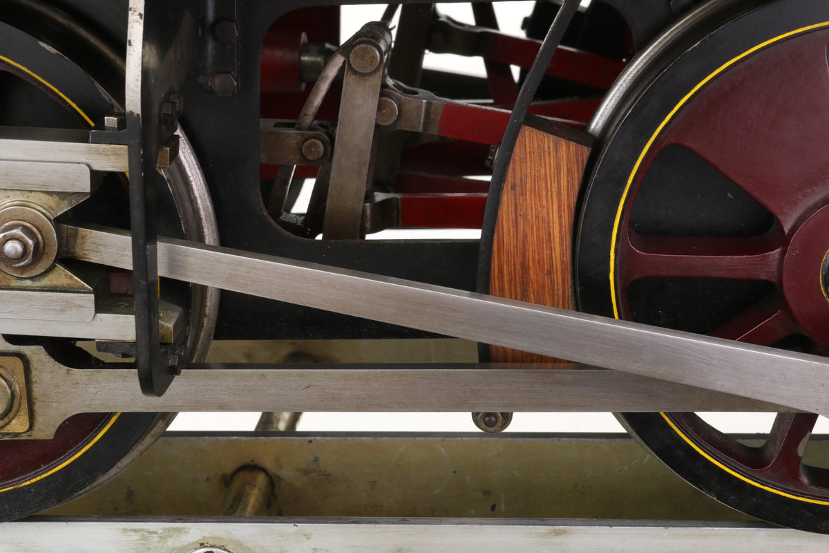 7 1/4 inch gauge Black, Hawthorne 0-4-0ST