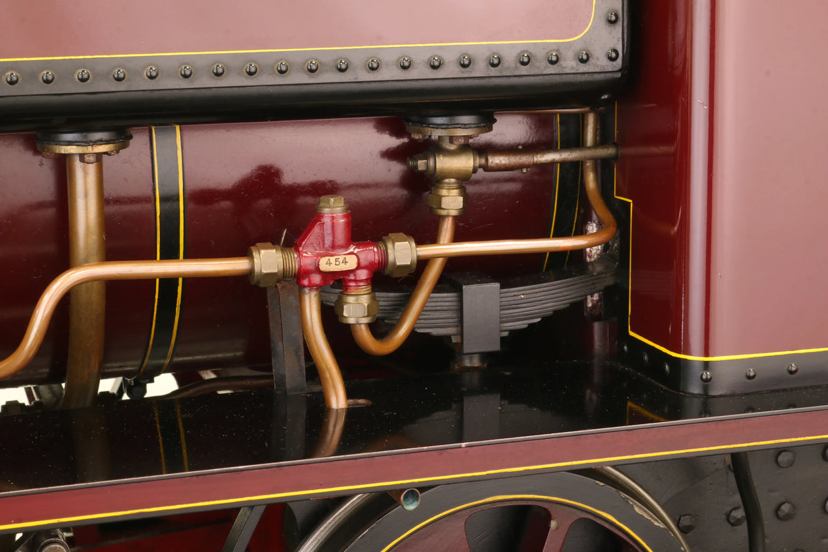 7 1/4 inch gauge Black, Hawthorne 0-4-0ST