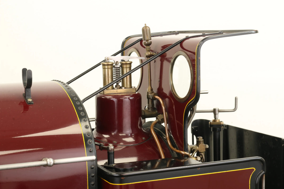 7 1/4 inch gauge Black, Hawthorne 0-4-0ST