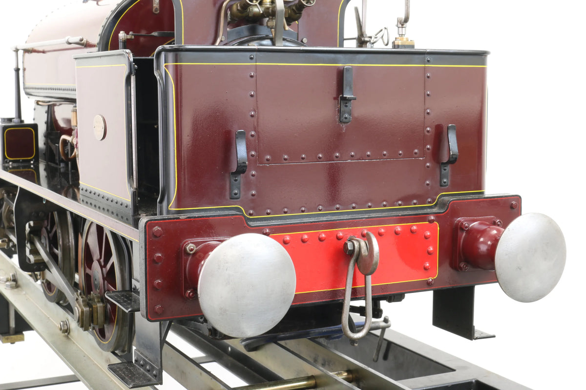 7 1/4 inch gauge Black, Hawthorne 0-4-0ST
