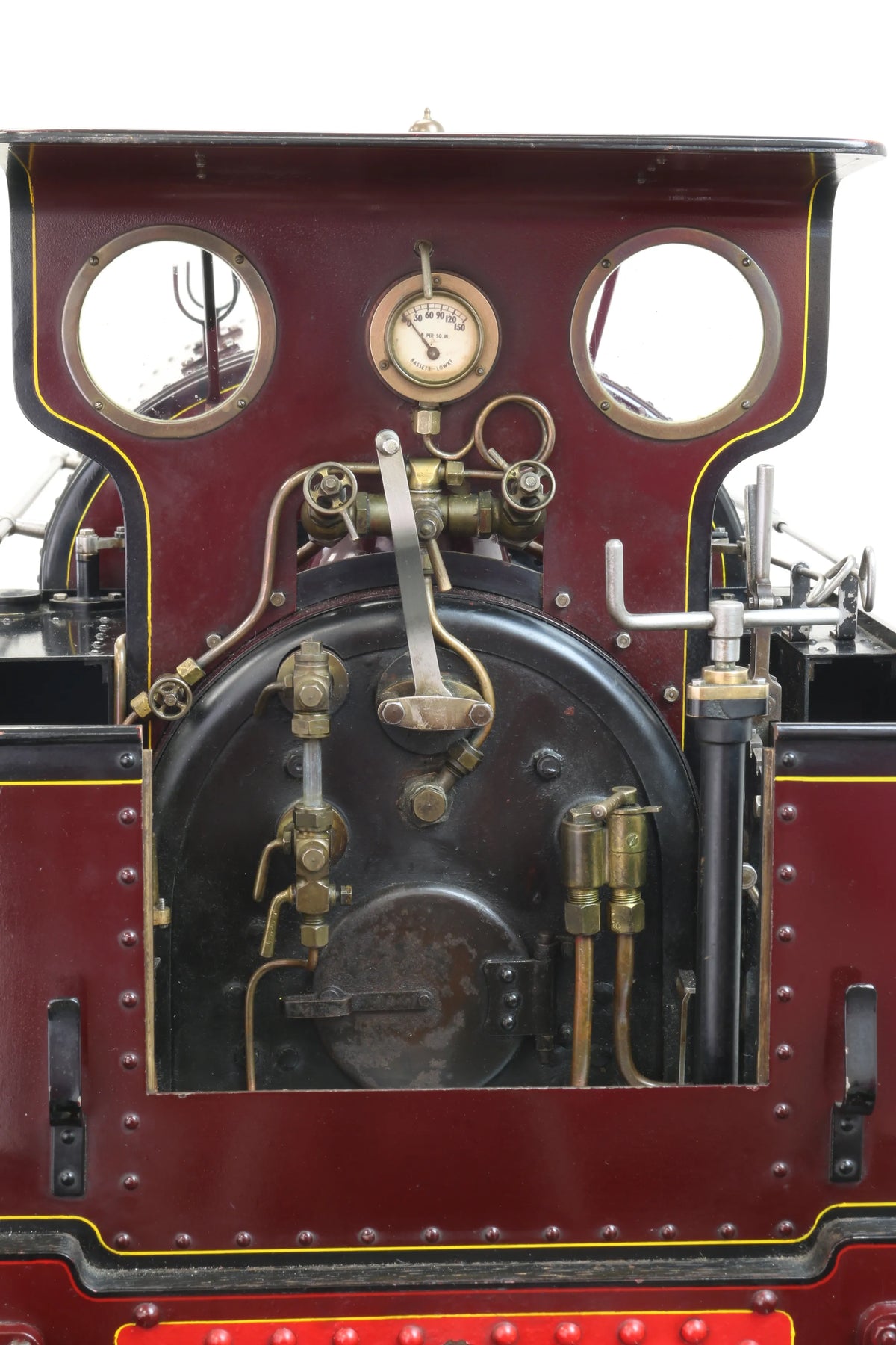 7 1/4 inch gauge Black, Hawthorne 0-4-0ST